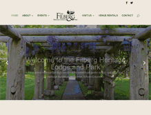 Tablet Screenshot of filberg.com